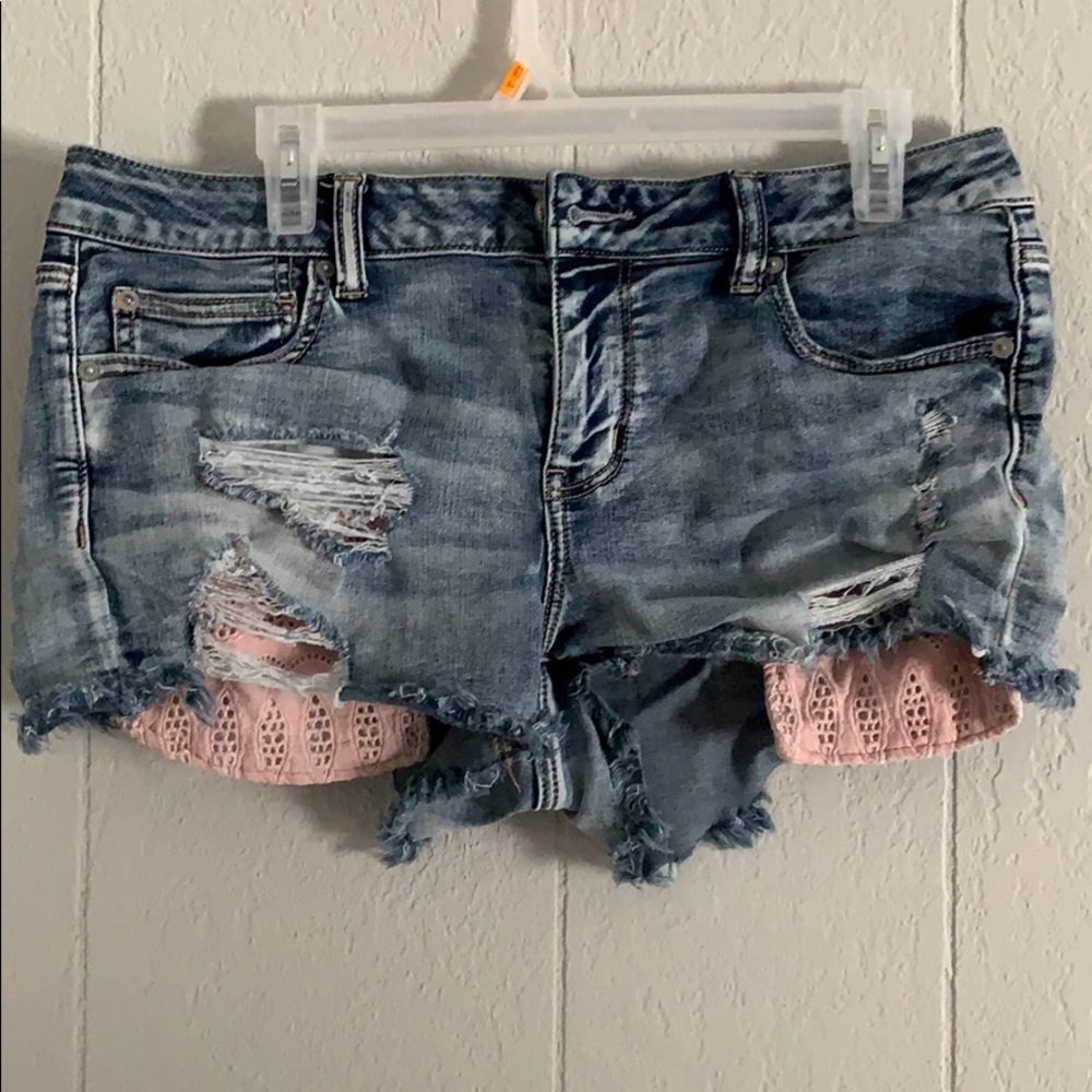 American Eagle jean shorts
